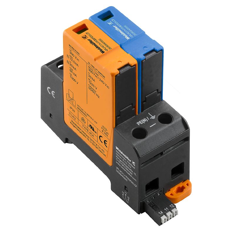 DPS Supresor eléctrico 2 polos 1 + 1